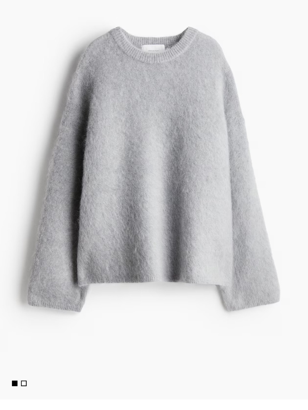 H&M Gray Crewneck Sweater